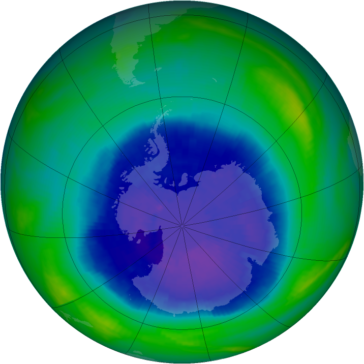 Ozone Map 1987-09-22